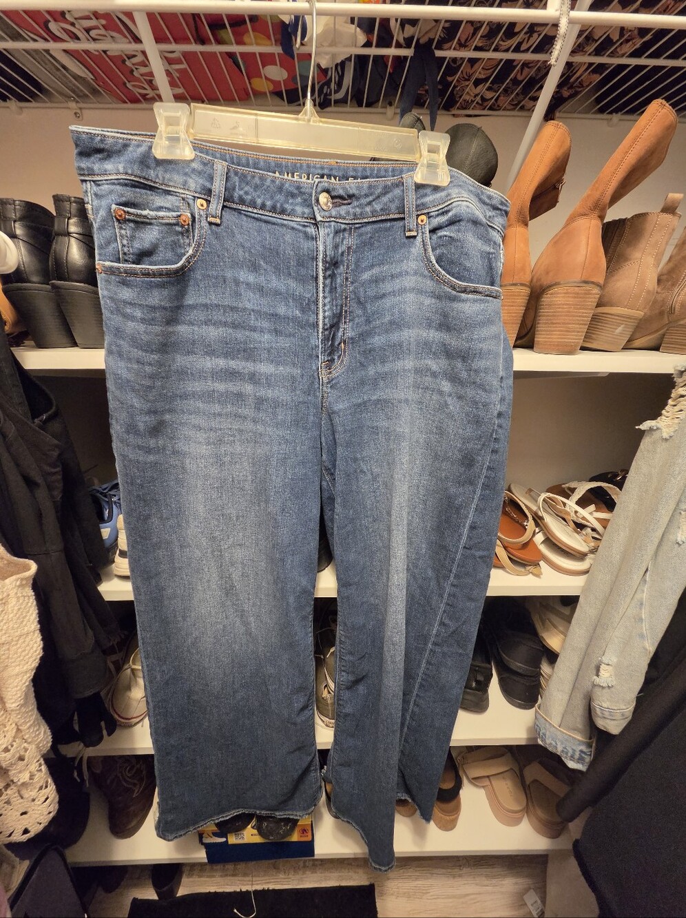 Womens Wide Leg Jeans